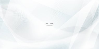 Modern Soyut Beyaz Arkaplan Tasarım Vektörü İllüstrasyonu