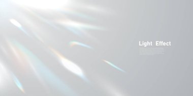 rainbow light effect abstract vector illustration