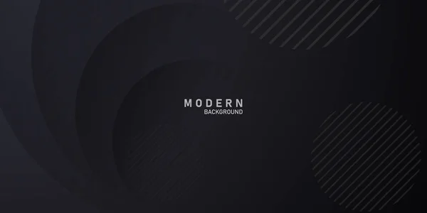 Modern Abstract Black Background Design Vector Illustration — 스톡 사진