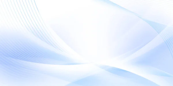 Elegant Abstract Blue Wave Background — Photo