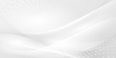 Modern Soyut Beyaz Arkaplan Tasarım Vektörü İllüstrasyonu