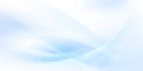 Elegant Abstract Blue Wave Background — Foto de Stock