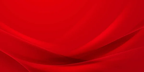 Red Wave Abstract Background Elegant Design — Stockfoto