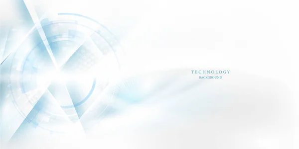 Modern White Abstract Technology Background Design Vector Illustration — 스톡 사진