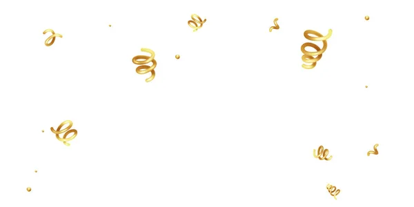 Modern Design Golden Confetti Background Vector Illustration — Stock Photo, Image