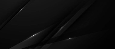 zarif soyut siyah arkaplan tasarım vektör çizimi