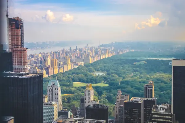Central park manzaralı, new york city