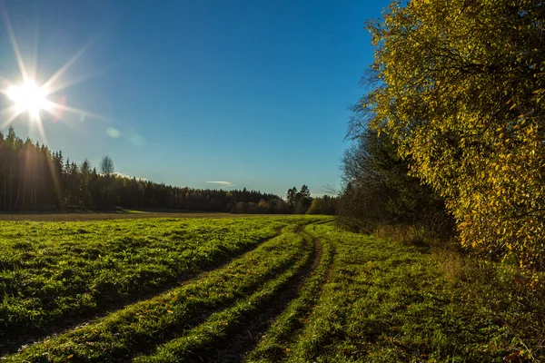 Landweg — Stockfoto