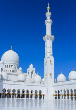 Sheikh Zayed Grand Mosque,Abu Dhabi clipart