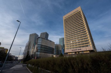 İsrail devletinin başkentinin manzarası