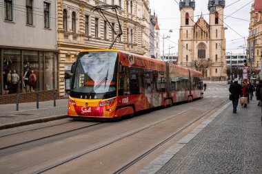 Prag şehir tramvay