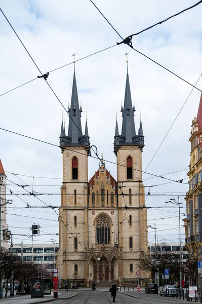 Igreja São Nicolau Praga República Checa — Fotografia de Stock