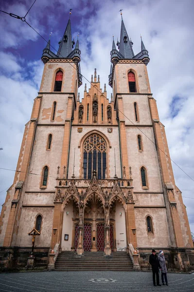 Cathedral Virgin Mary Krakow Poland — стокове фото