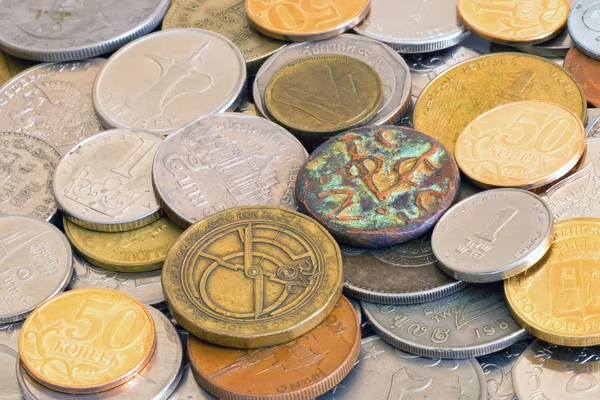 Coins background — Stock Photo, Image