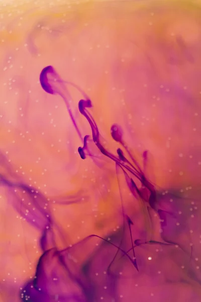 Inktshapes op roze — Stockfoto