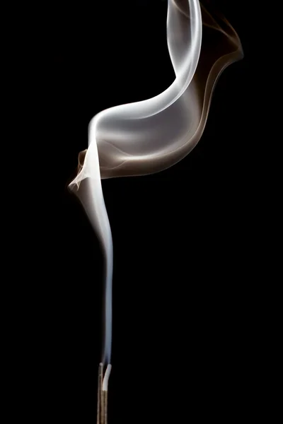 White smoke shapes — Stock Photo, Image