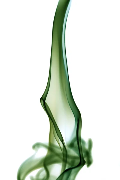 Yeşil şekil — Stok fotoğraf
