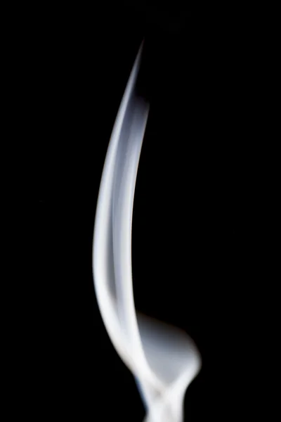 Bílý kouř tvary — Stock fotografie