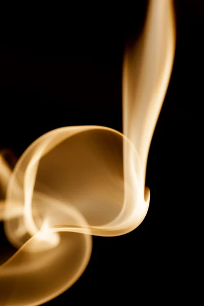 Brown smoke shapes — Stock Photo, Image