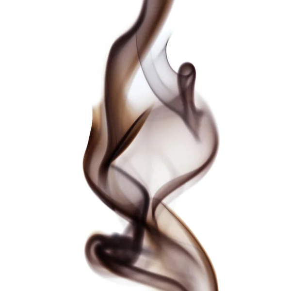 Brown smoke shapes — Stock Photo, Image