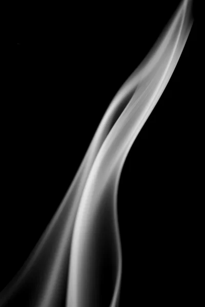 Gray smoke shapes — Stock Photo, Image