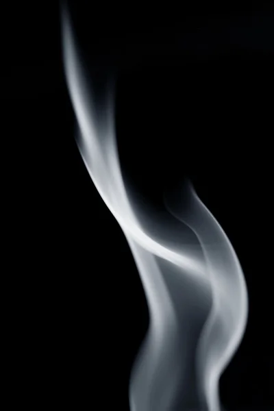Šedý kouř tvary — Stock fotografie