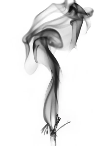 Grå rök former — Stockfoto