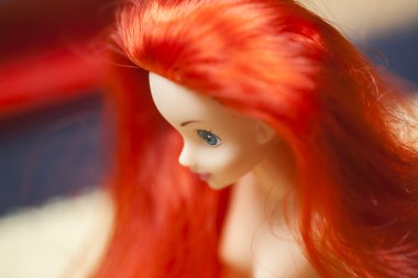barbie tatlı Kızıl saçlı