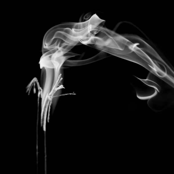 Beyaz duman şekilleri — Stok fotoğraf