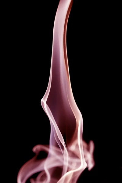 Violet smoke shapes — Stock Photo, Image