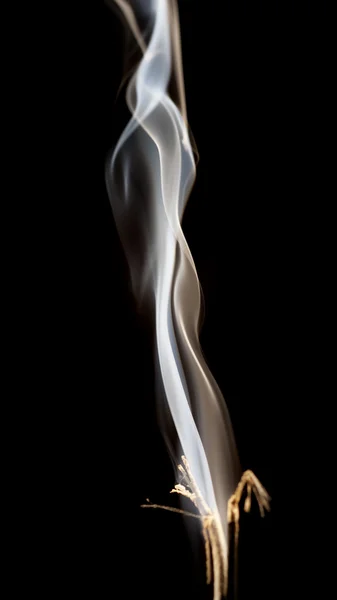 白い煙図形 — ストック写真