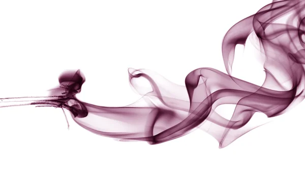 Violet smoke shapes — Stock Photo, Image