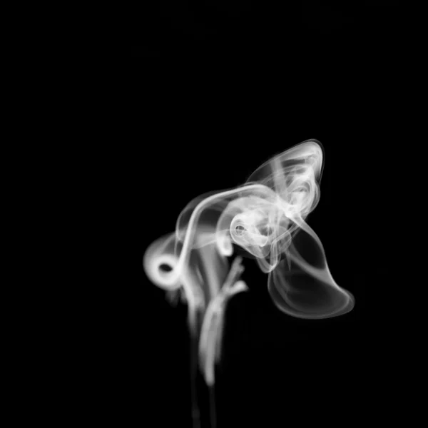 Білий дим фігури — стокове фото