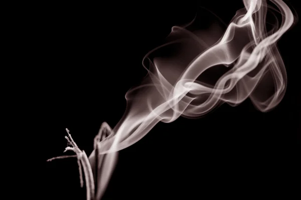 Brun rök former — Stockfoto