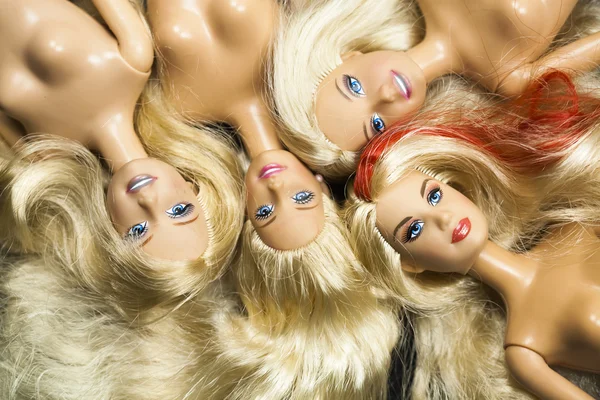 Barbie-Hintergrund Stockbild