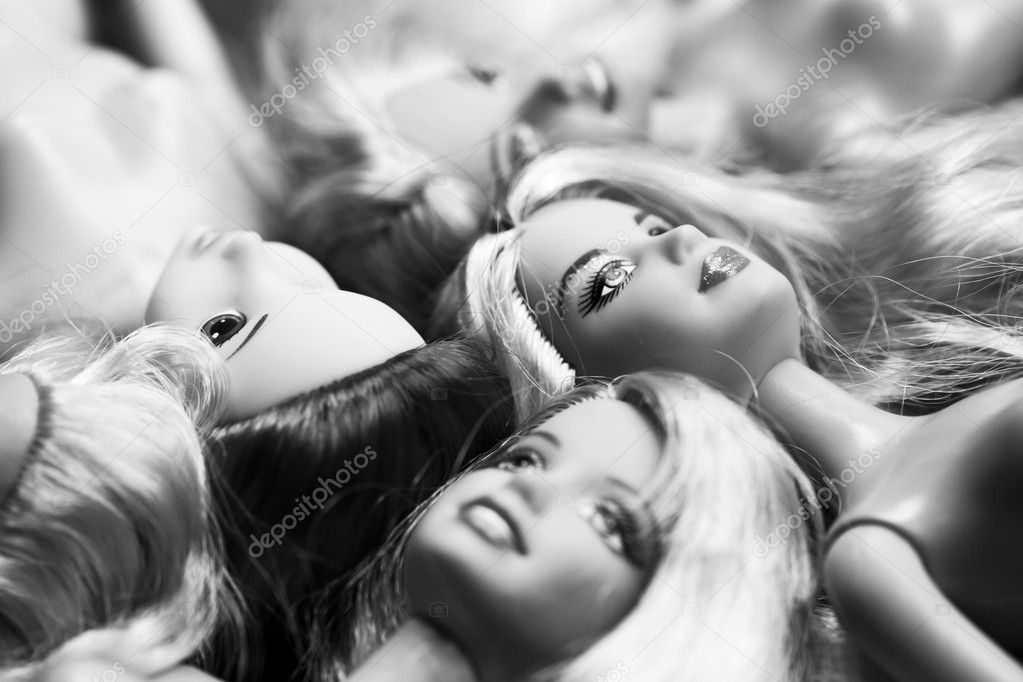 Black White Barbie Dolls – Stock Editorial Photo © ileana_bt #37288993