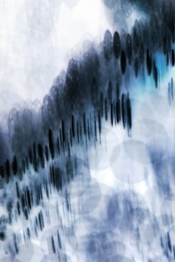 bubbles ve ışık ile soyut sualtı oyunları