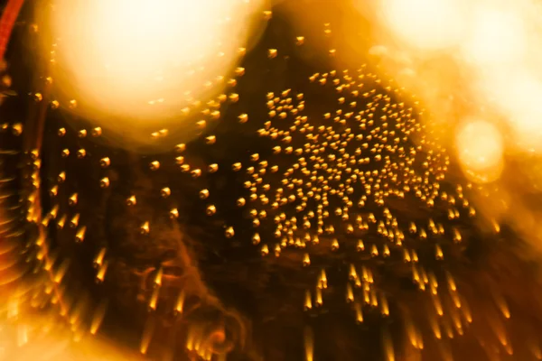 泡と光と抽象的な水中ゲーム — ストック写真