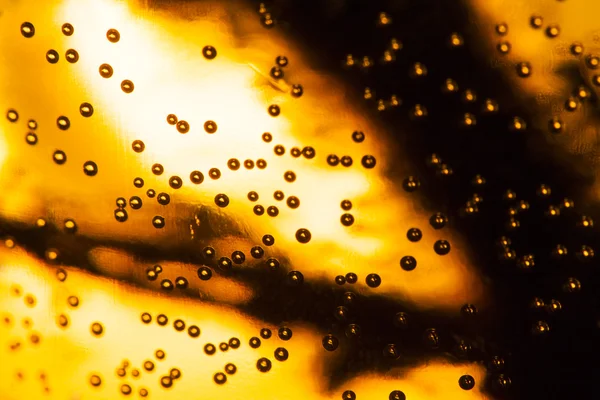 Abstract underwater games with bubbles and light — Stock Photo, Image