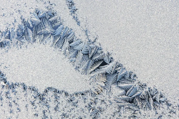 Frostiga mönster — Stockfoto