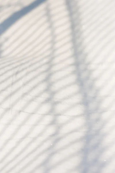 Snow texture with shadows — Stock Photo, Image