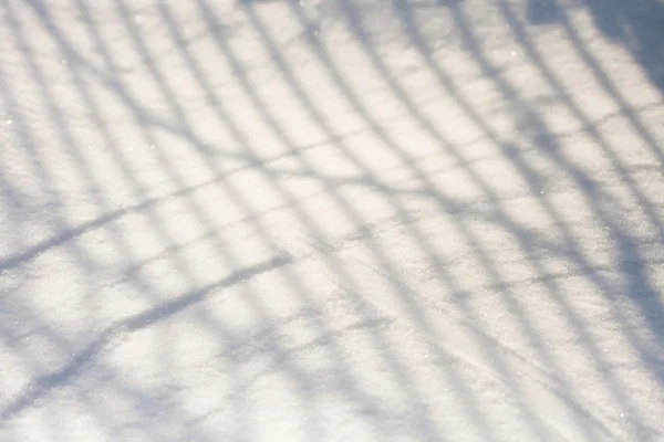 Texture neige avec ombres — Photo