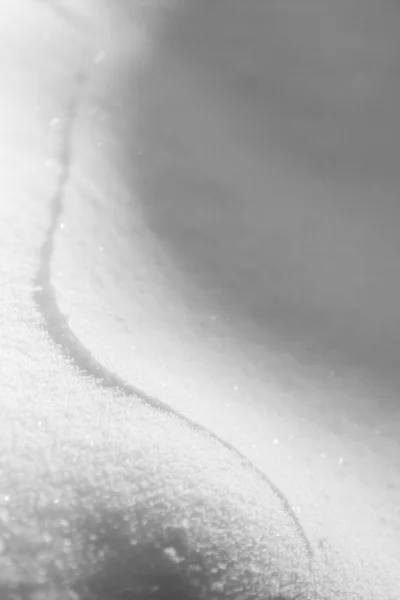Abstract snow shapes — Stock Photo, Image