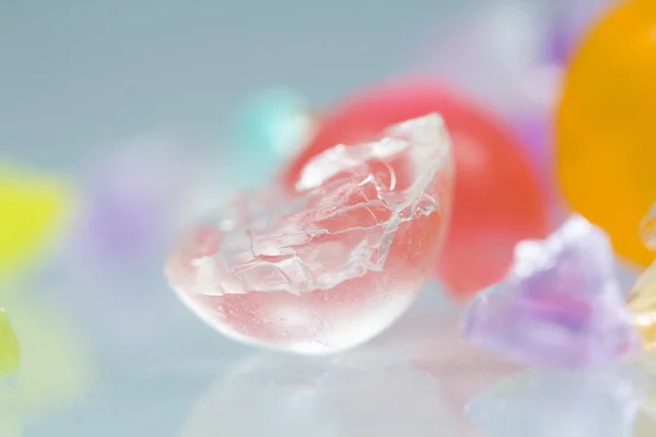 Broken jelly balls — Stock Photo, Image