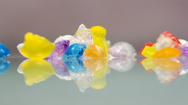 Abstract jelly balls