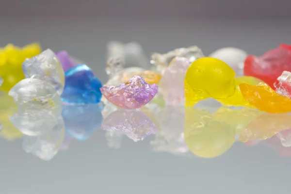 Boules de gelée abstraites avec reflets — Photo