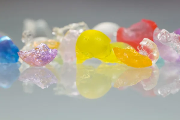 Bolas de gelatina abstracta con reflejos — Foto de Stock