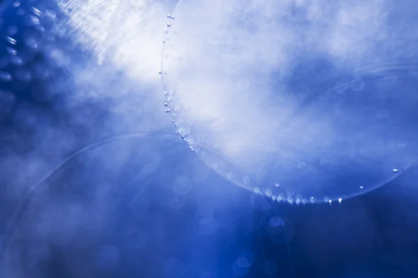 Blue bokeh underwater background — Stock Photo, Image