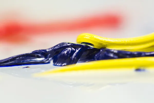 Oil paints texture — Stock Photo, Image