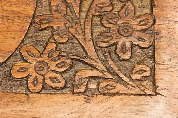 Textura da caixa de madeira — Fotografia de Stock